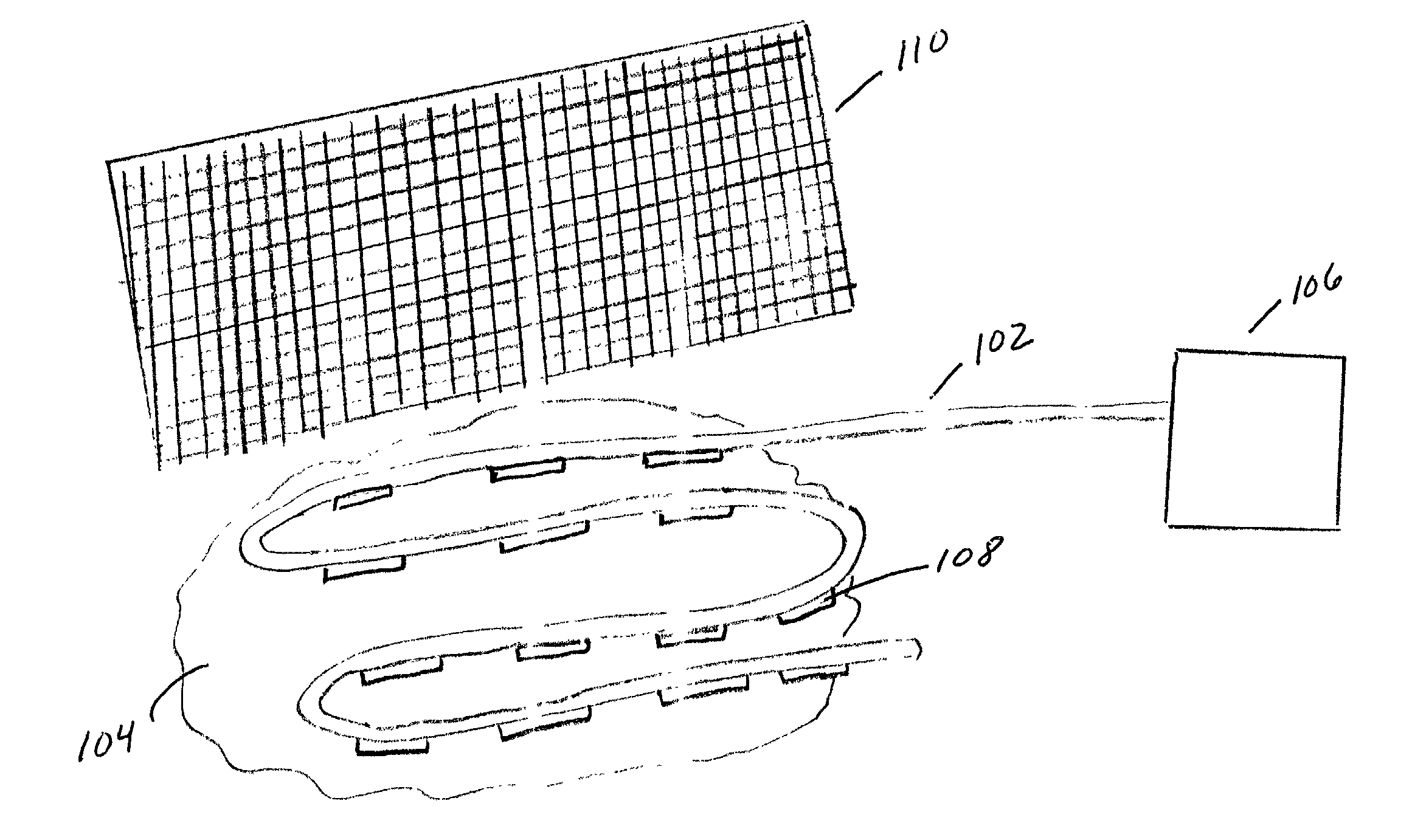 Fiber assisted irradiation system and method for biostimulation