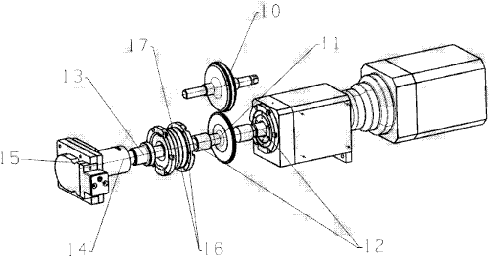 Ultrasonic rolling welding device based on full-wave welding head