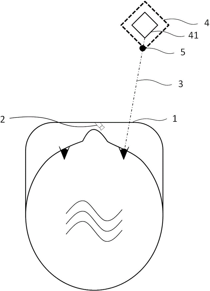 Eye movement analysis method based on sight line and collision body intersection point in VR (virtual reality)