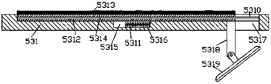 Adjustable road slope tamping device