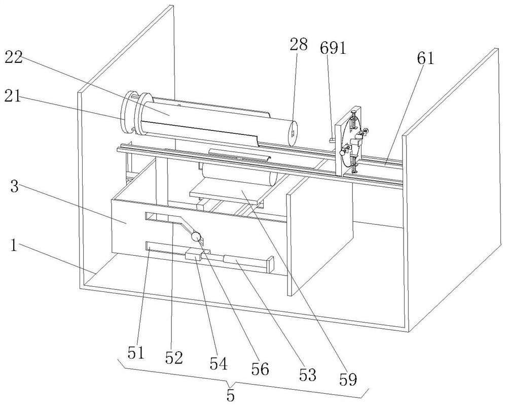 Automatic aluminum alloy fluorocarbon spraying system and fluorocarbon spraying method