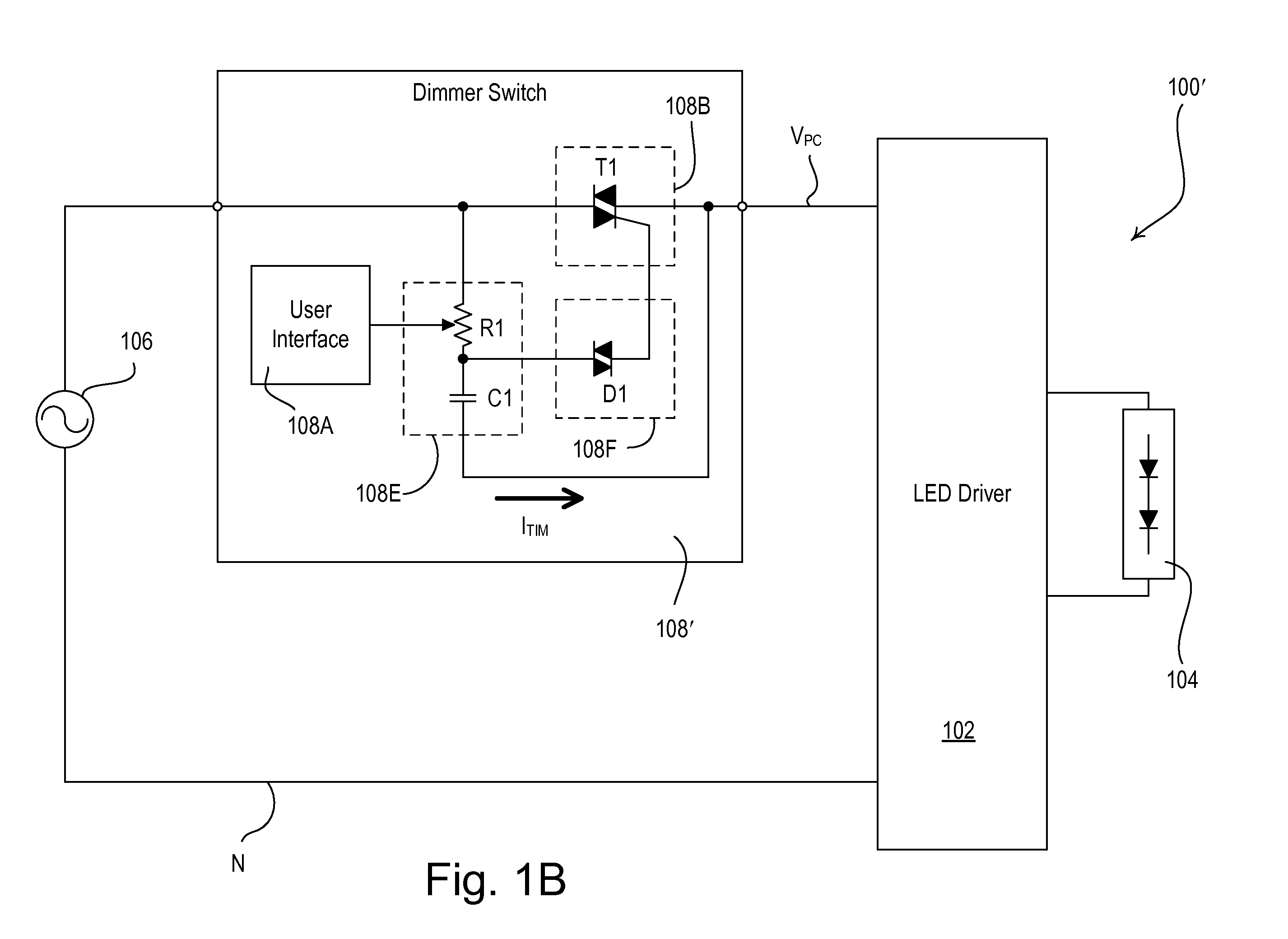 Controllable-load circuit for use with a load control device