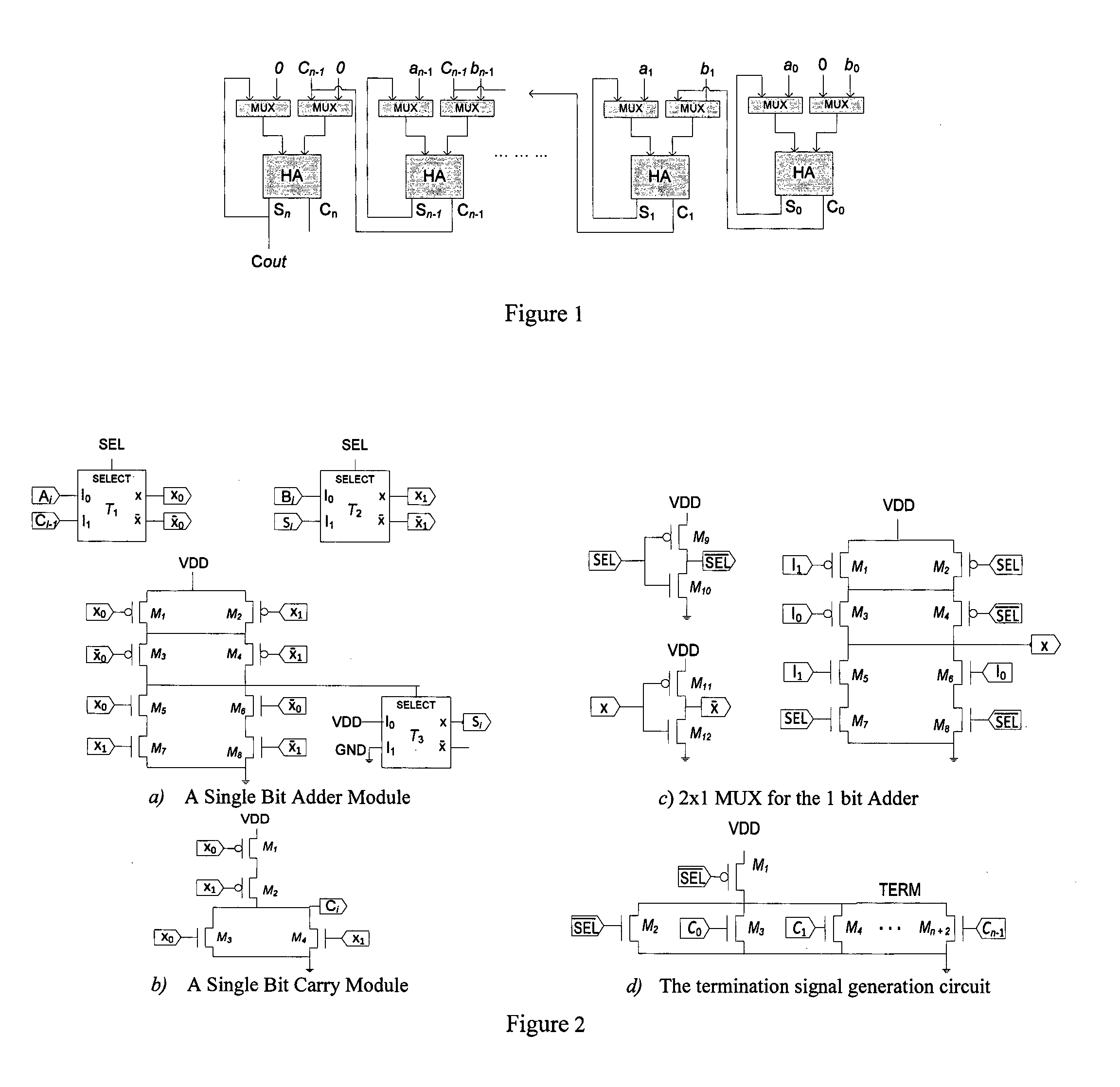 Parallel self-timer adder (PASTA)