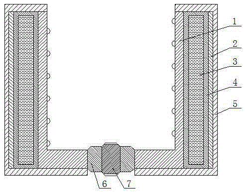 A projector with a heat dissipation bulb socket