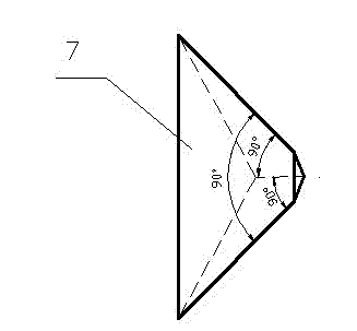 Laser electronic target based on non-diffraction light