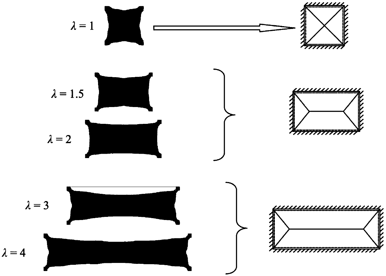 Continuous reinforced concrete slab crossing method for karst areas