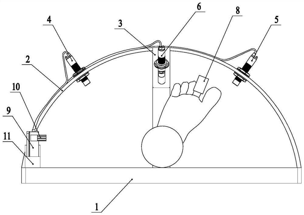 Self-programming adjustable ankle pump exercise trainer