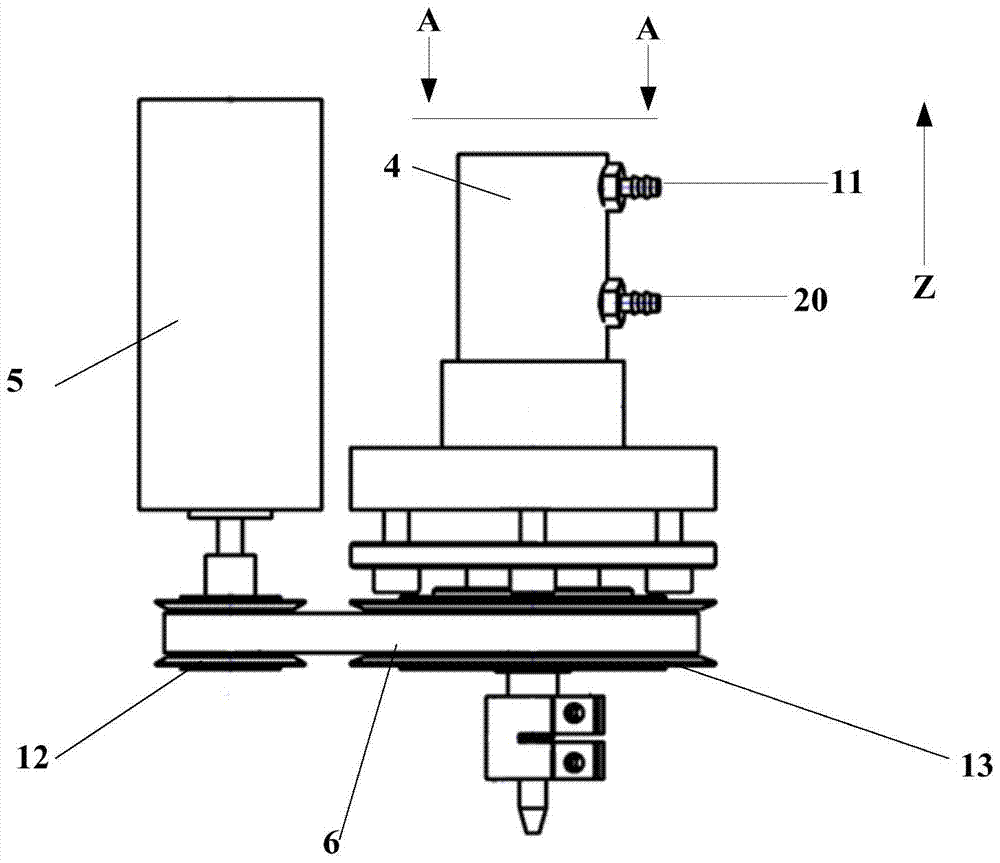 A bonding head device