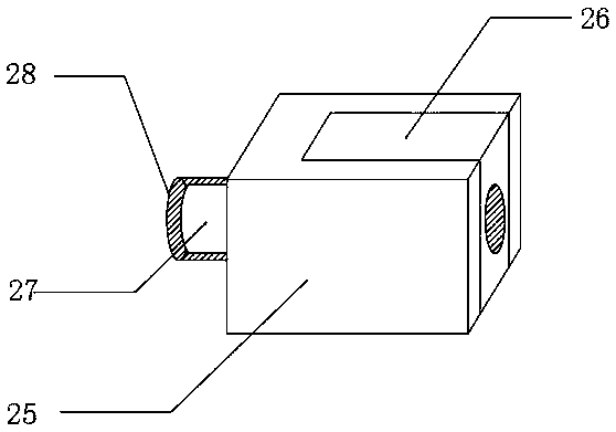 Instrument cleaning device for otolaryngology department