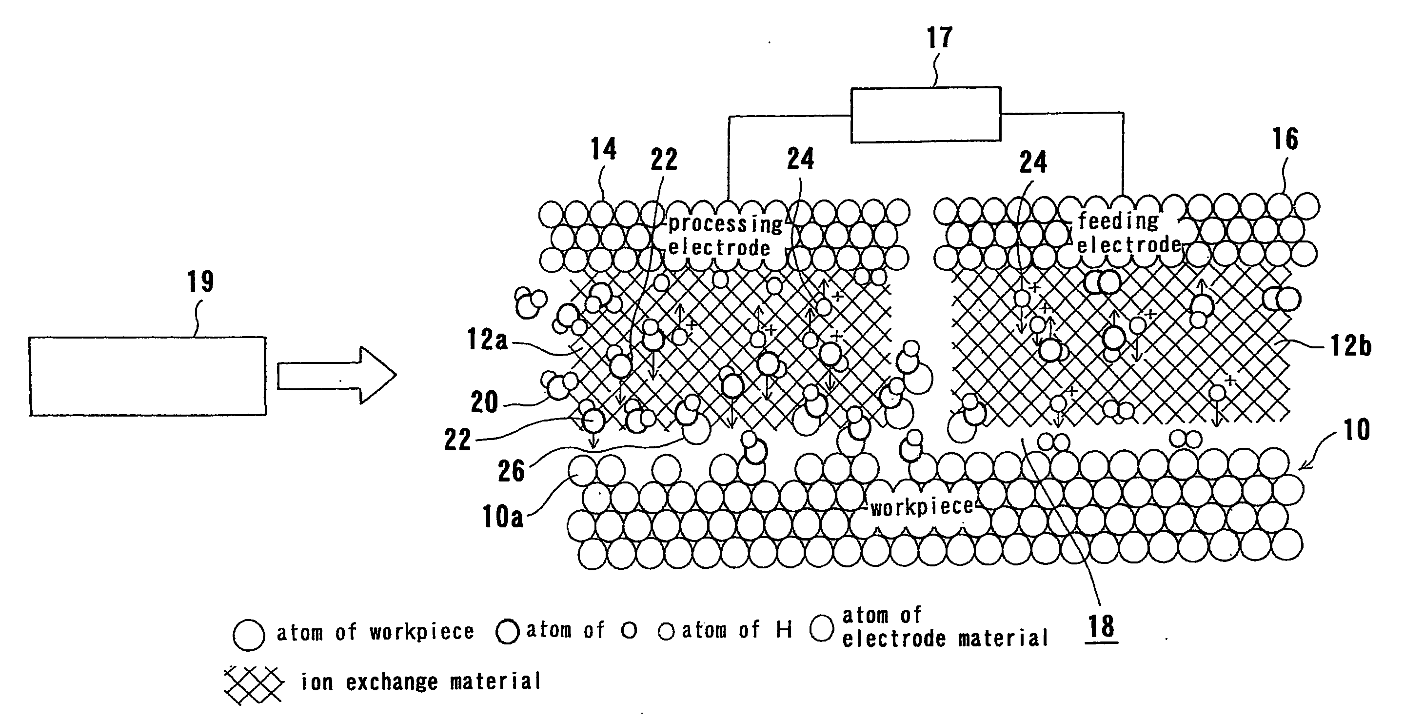 Electolytic processing apparatus