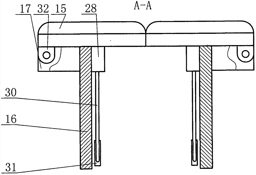 Chair used for antenatal examination and parturition