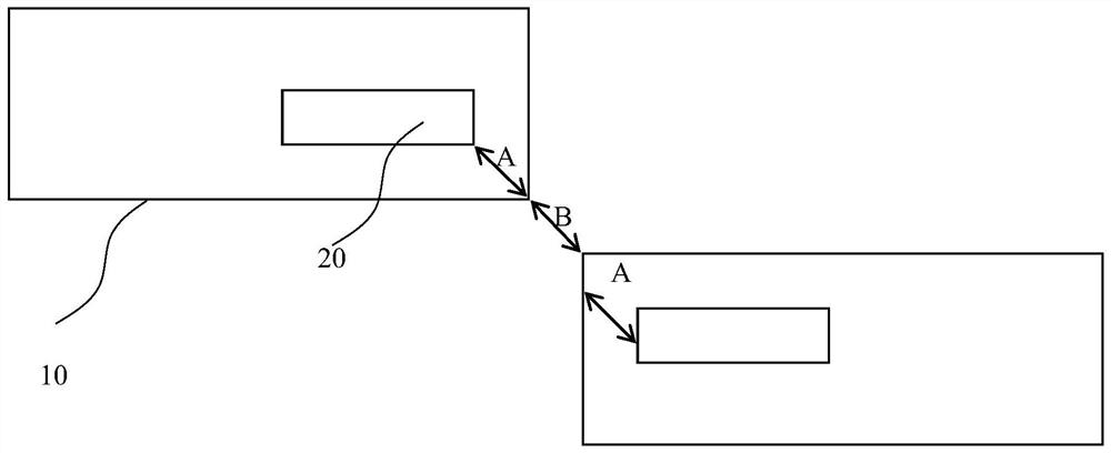 Optical proximity correction method for corner-to-corner structure in layout