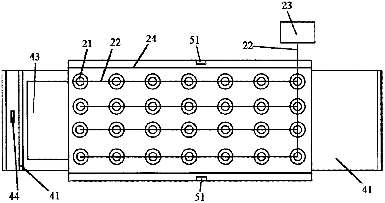 Equipment for promoting heat and water transfer on surface of wood