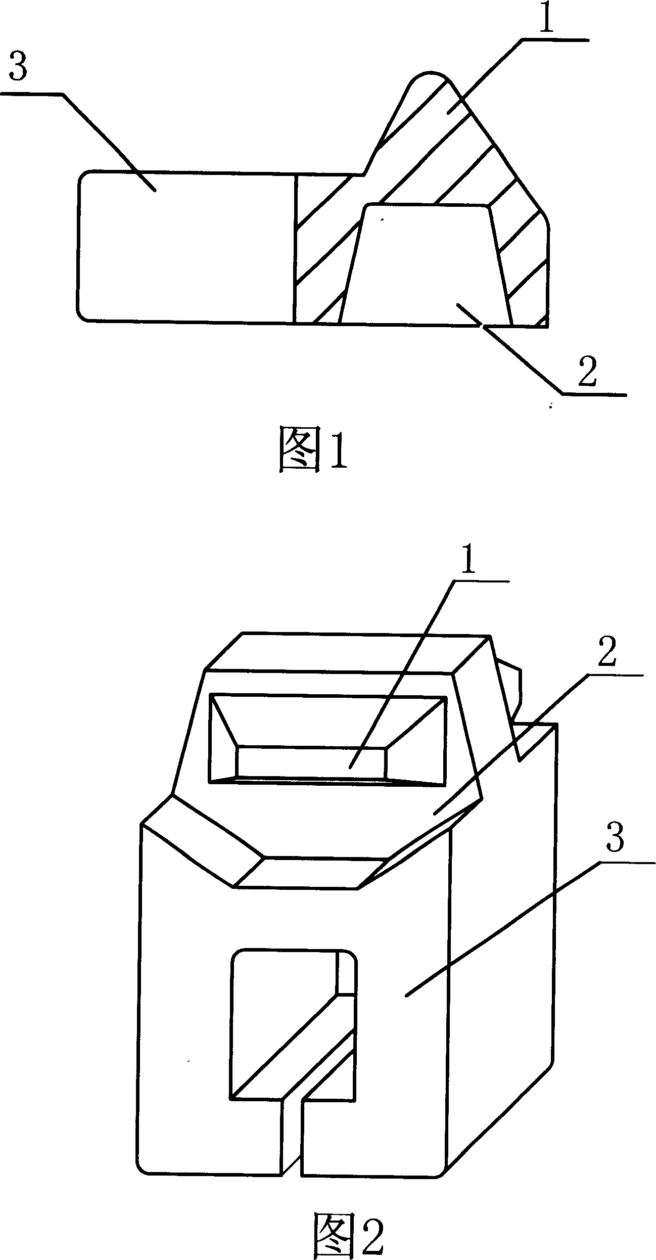 Process of manufacturing carved metal slide fastener and shaping mold thereof