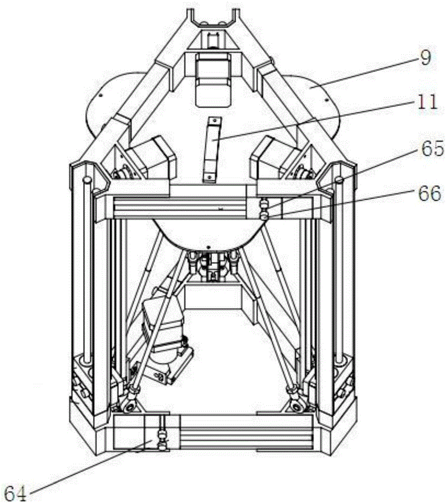 Portable retractable 3D printer