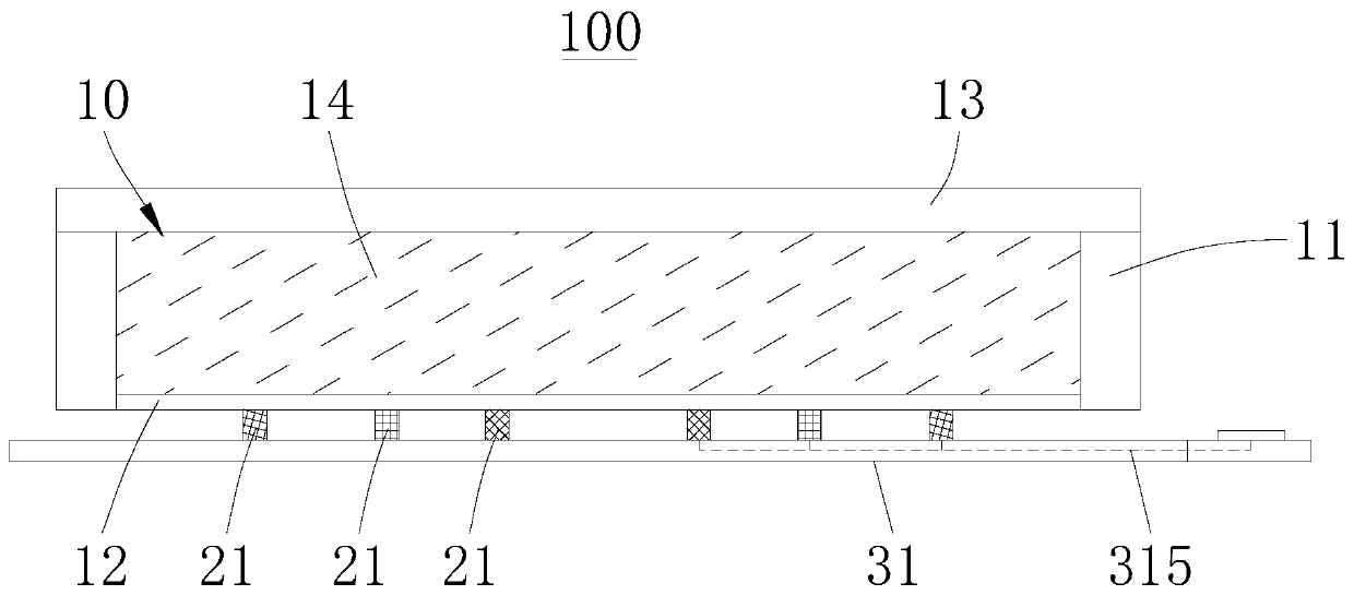 Extrusion type liquid lens and lens module