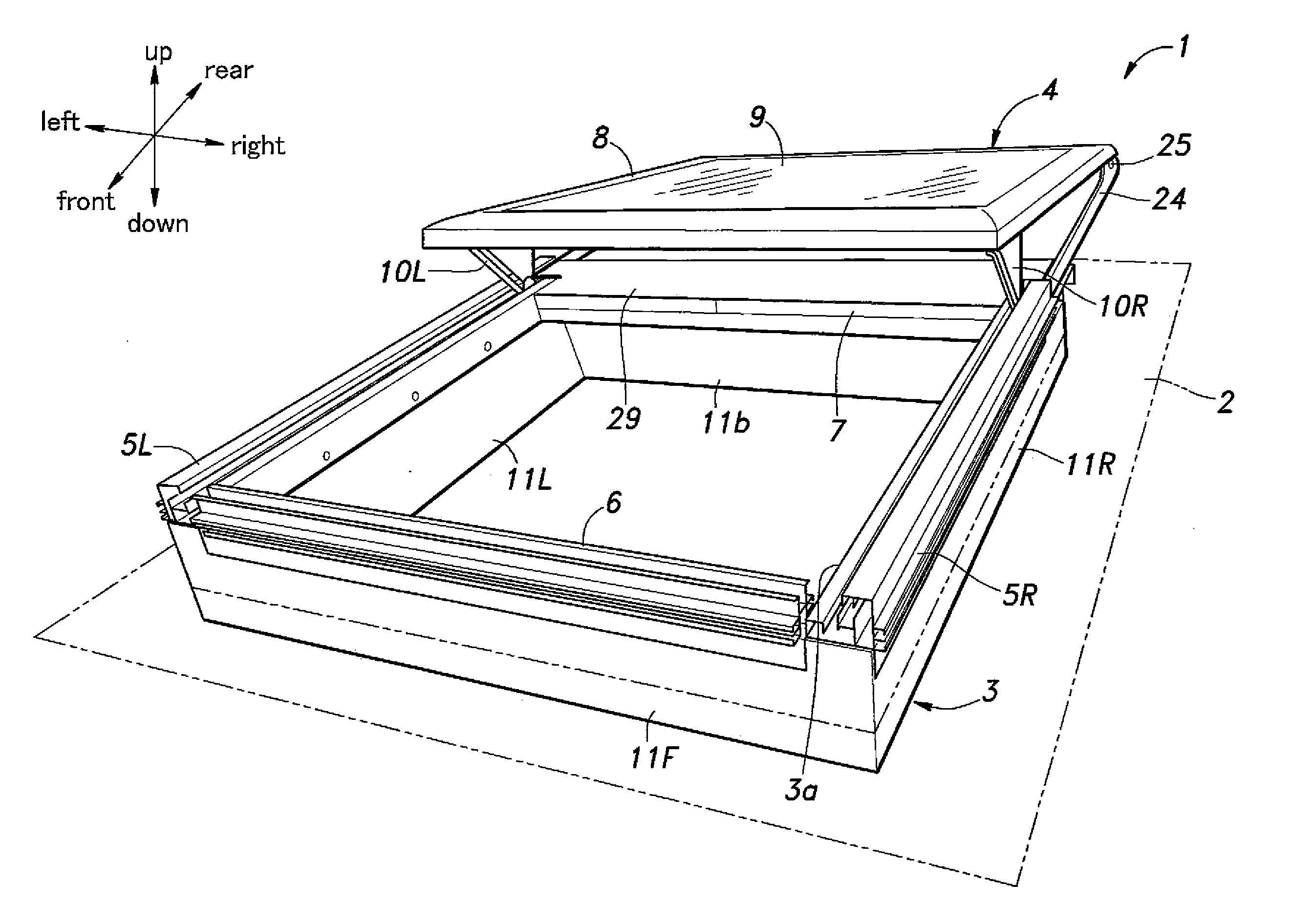 Openable Roof Window