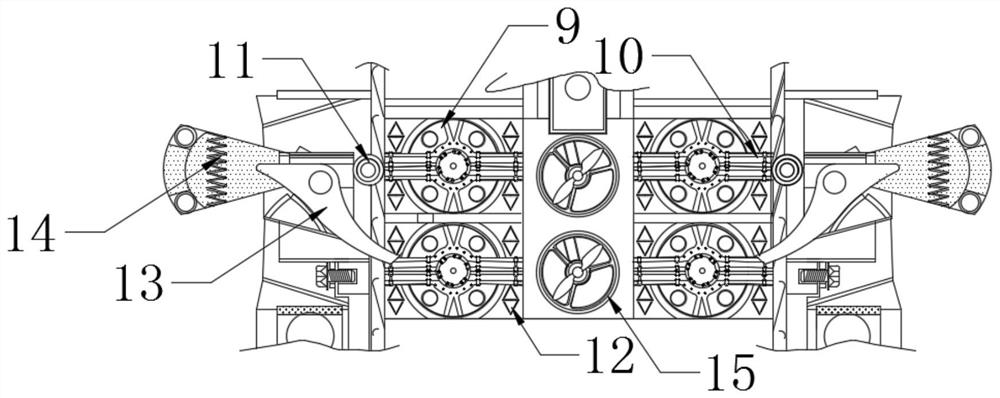 Intelligent plastic manufacturing equipment for detecting weight of particles through air cooling