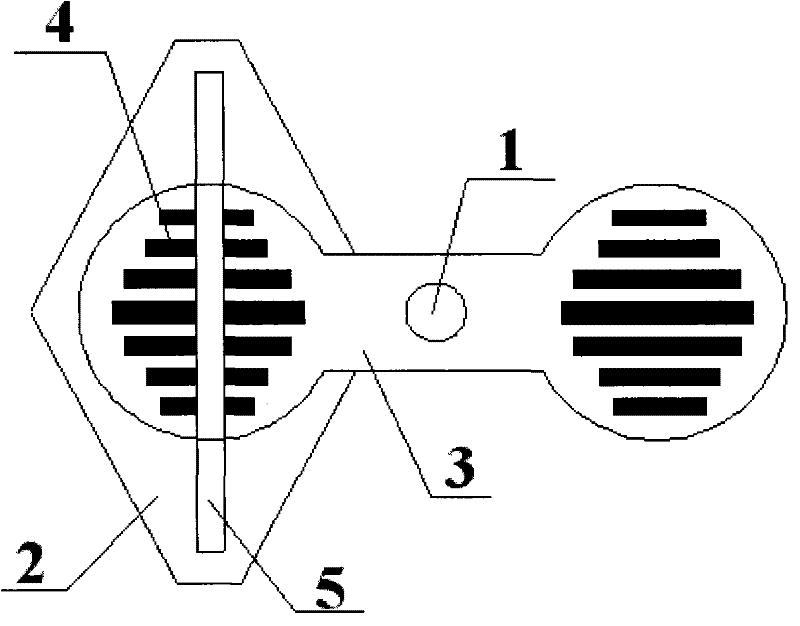 Automatic switching device for bottom-loading balance weights