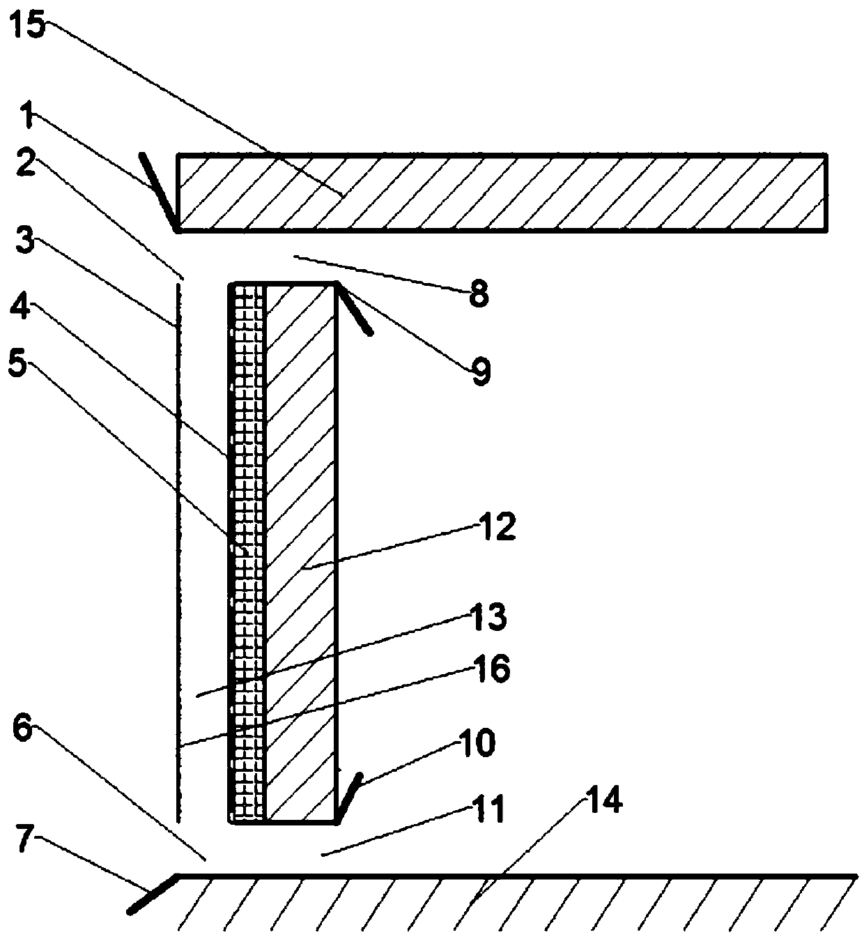 Multifunctional solar heat collection wall based on photo-catalytic oxidation technique