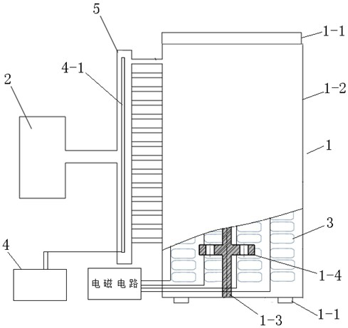 Rare flower fresh-keeping transport device and using method