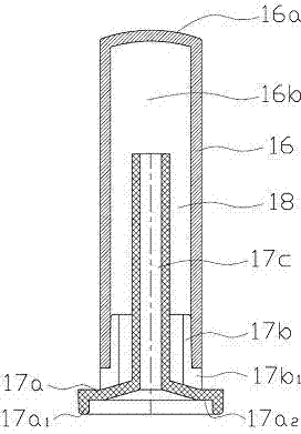 Liquid-stopping tank-type automatic exhaust liquid-stopping infusion apparatus