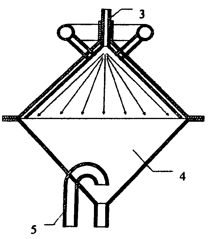 Liquid product pressure treatment method and device