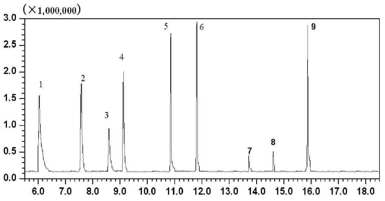 Method for improving selective extraction capacity of body type carbon fiber