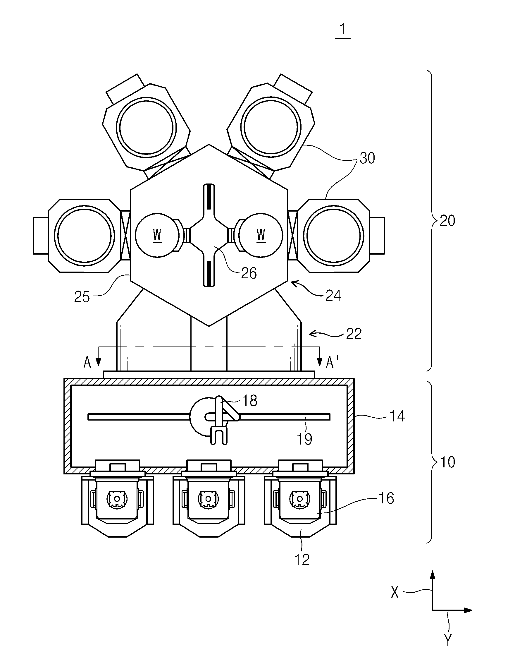 Unit and method for cooling, and apparatus and method for treating substrate