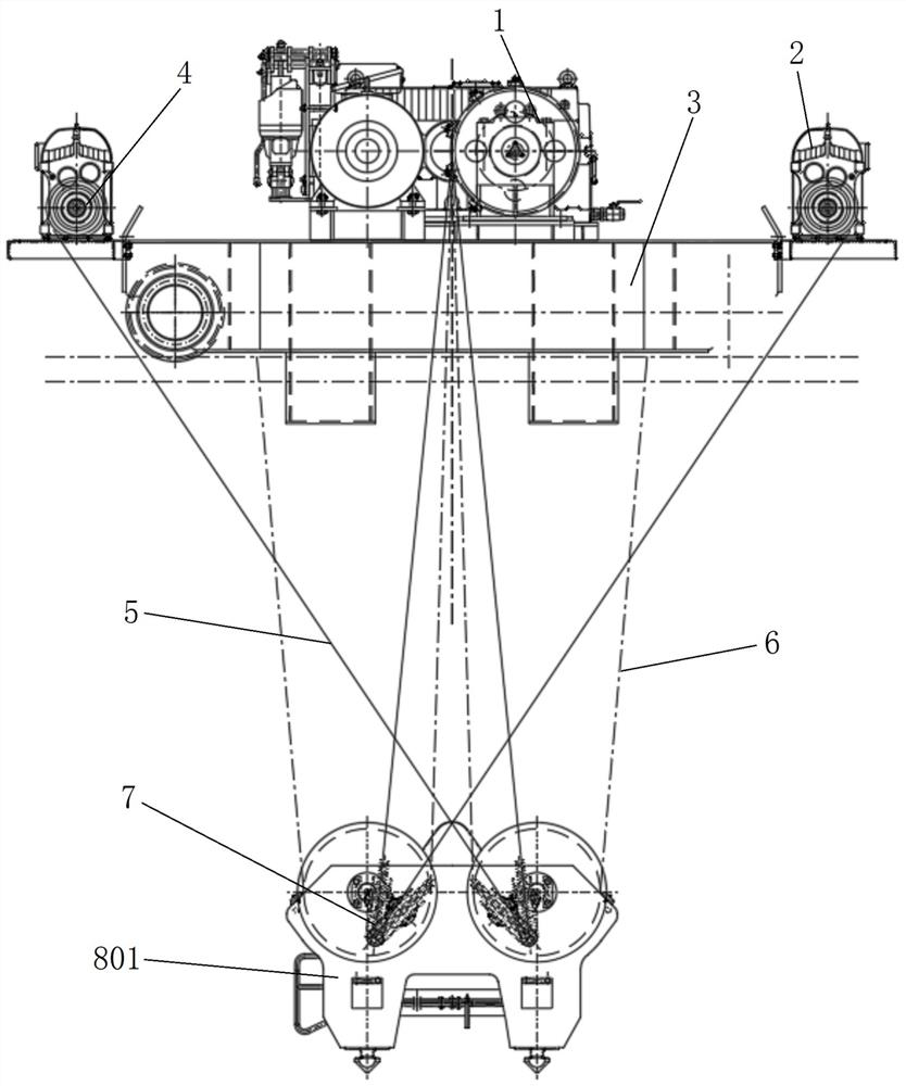 Novel crane hoisting equipment