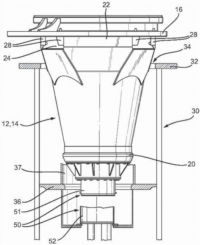 Mounting for a tidal turbine