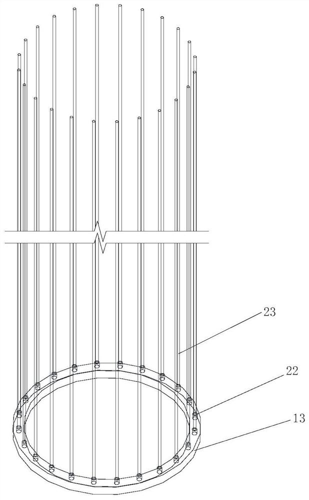 Construction method of soft surrounding rock tunnel collapse cave foam concrete backfill structure