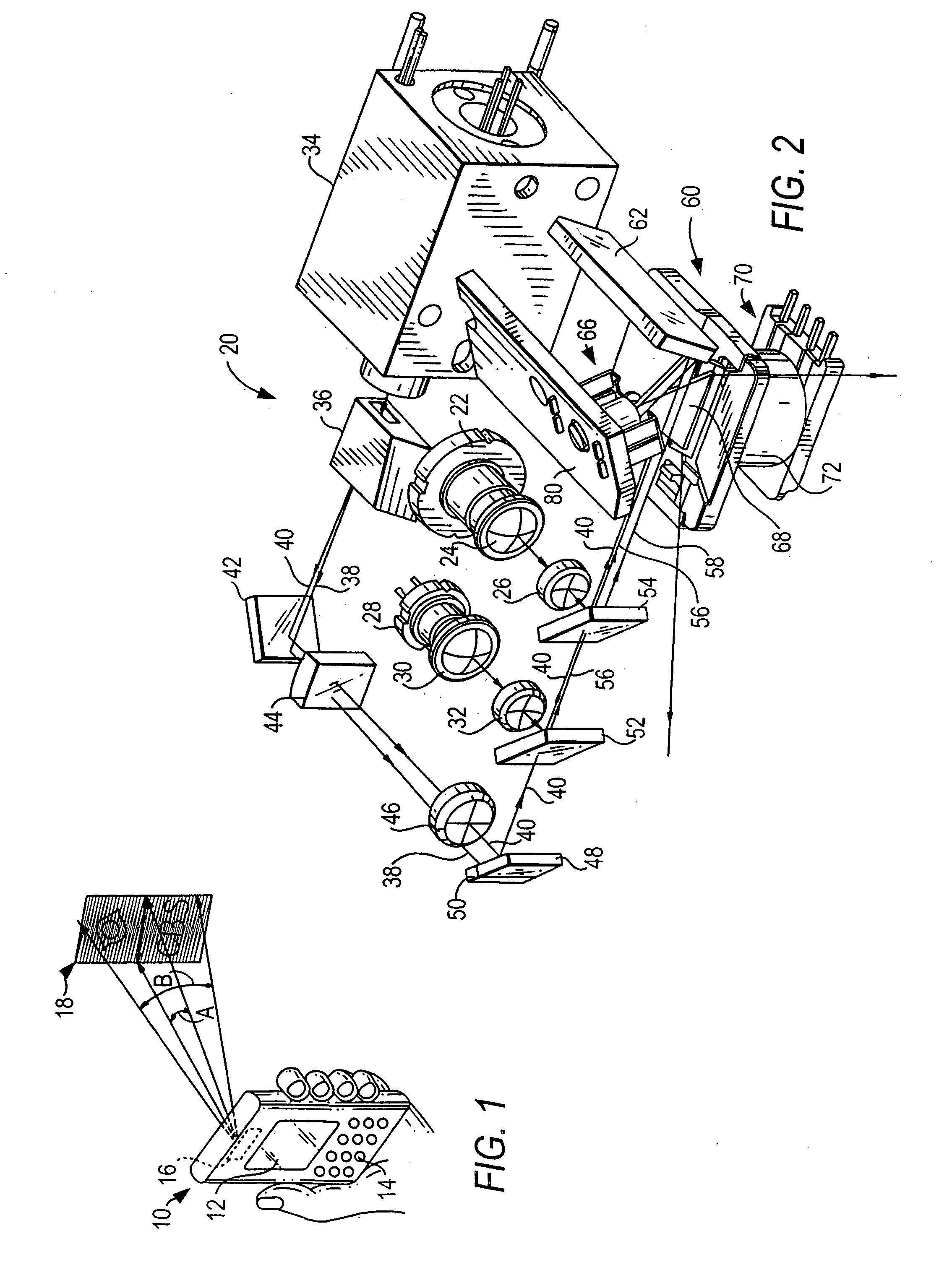 Laser beam focusing arrangement and method