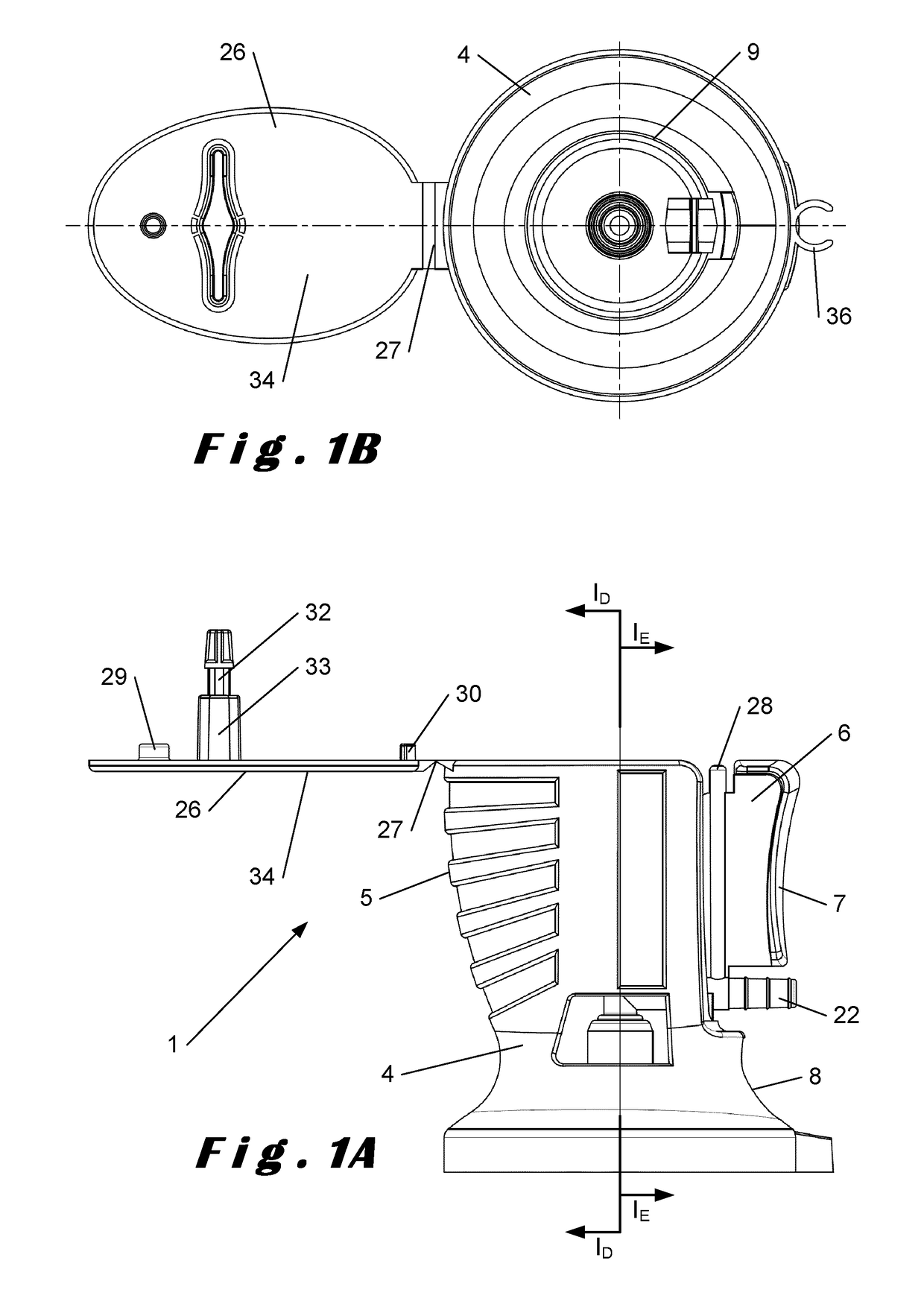 Handheld applicator suitable for gun valve containers