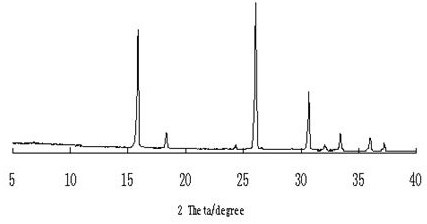 A kind of analcite and its synthesis method