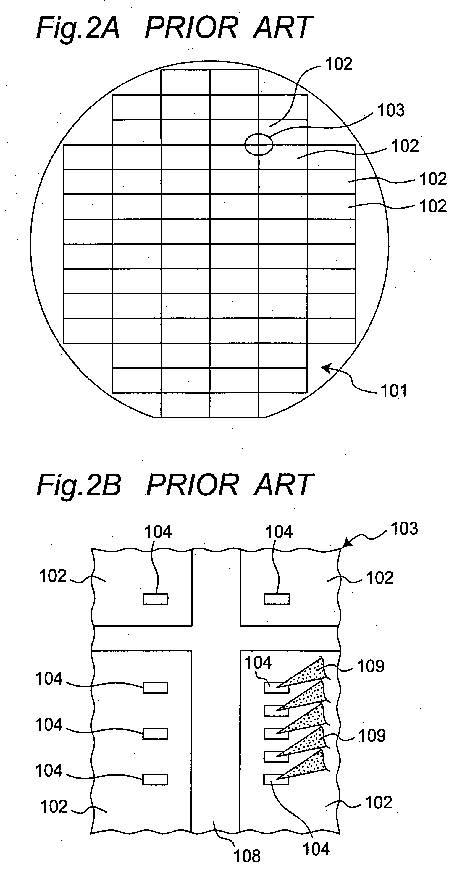 Wafer and semiconductor device testing method