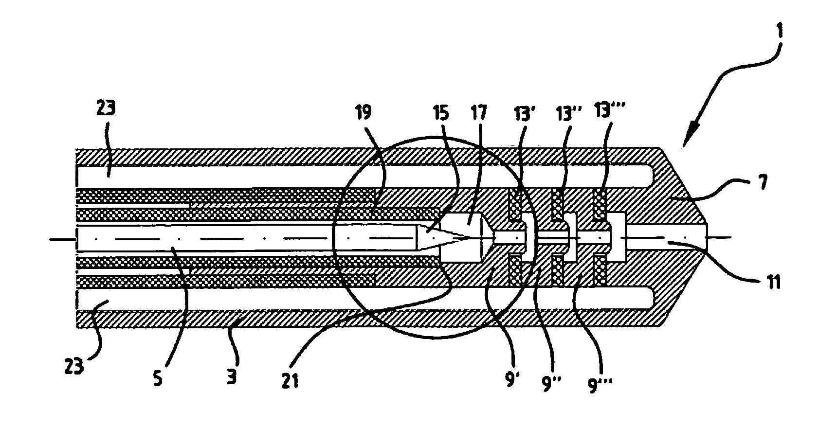 Plasma-generating device, plasma surgical device and use of plasma surgical device