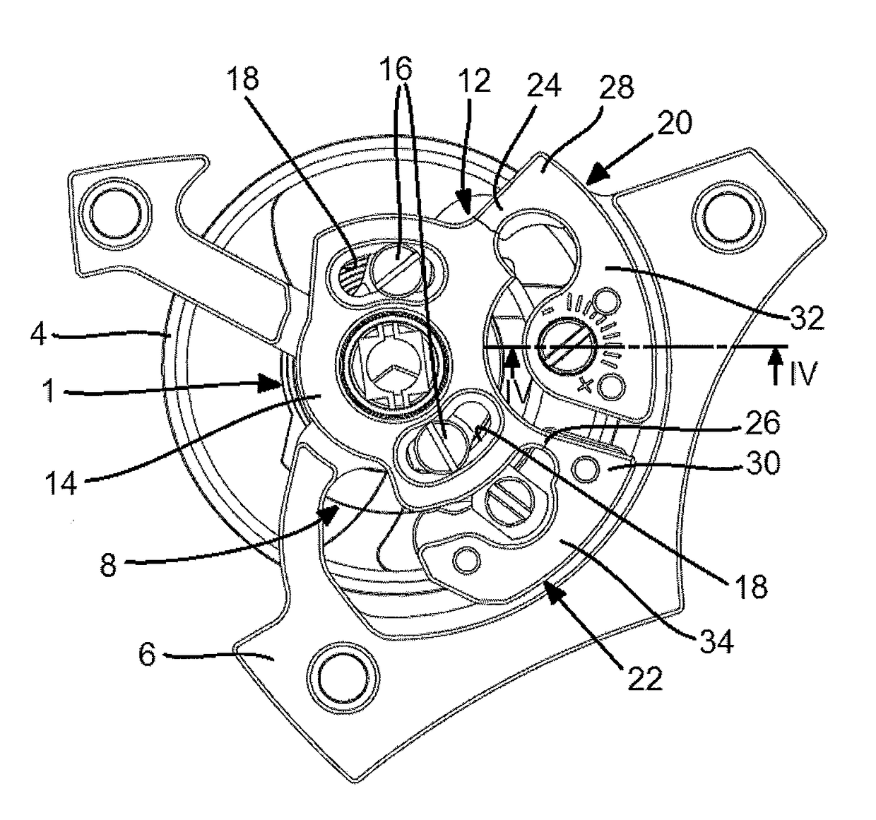 Device for assembling and adjusting a balance spring