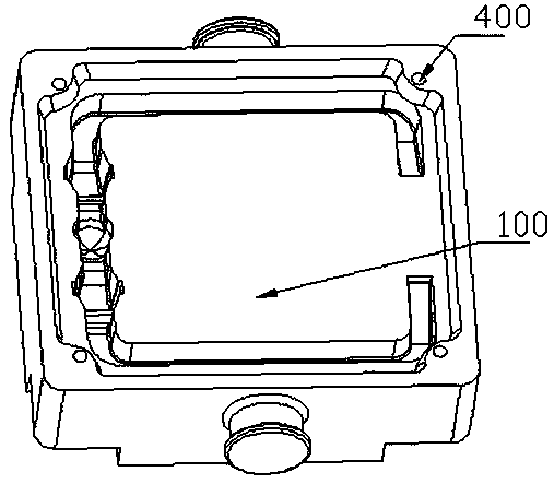 Casting method of hydraulic valve casting