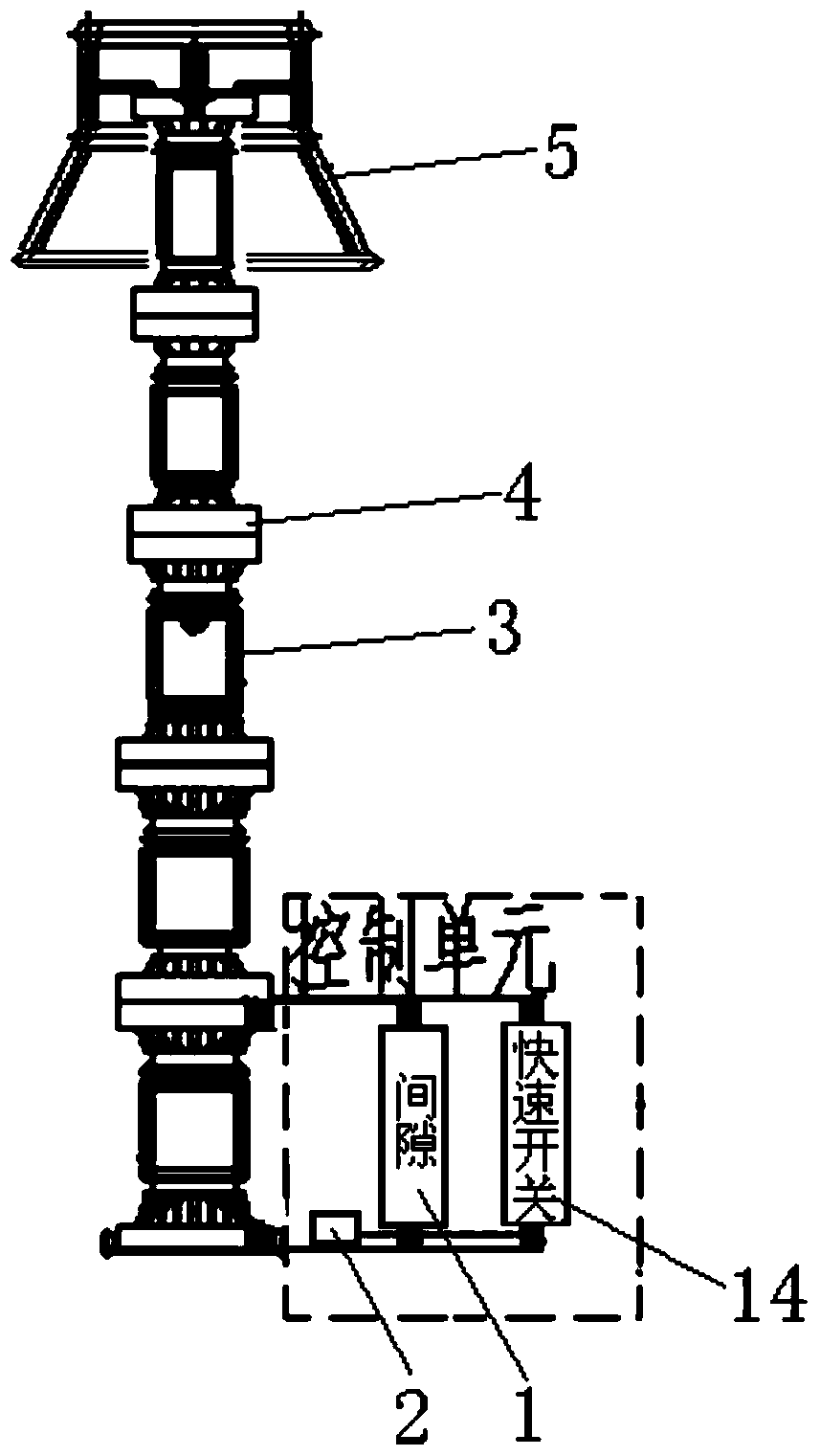 A Gap Switch Parallel Control Type High Strength Metal Oxide Surge Arrester