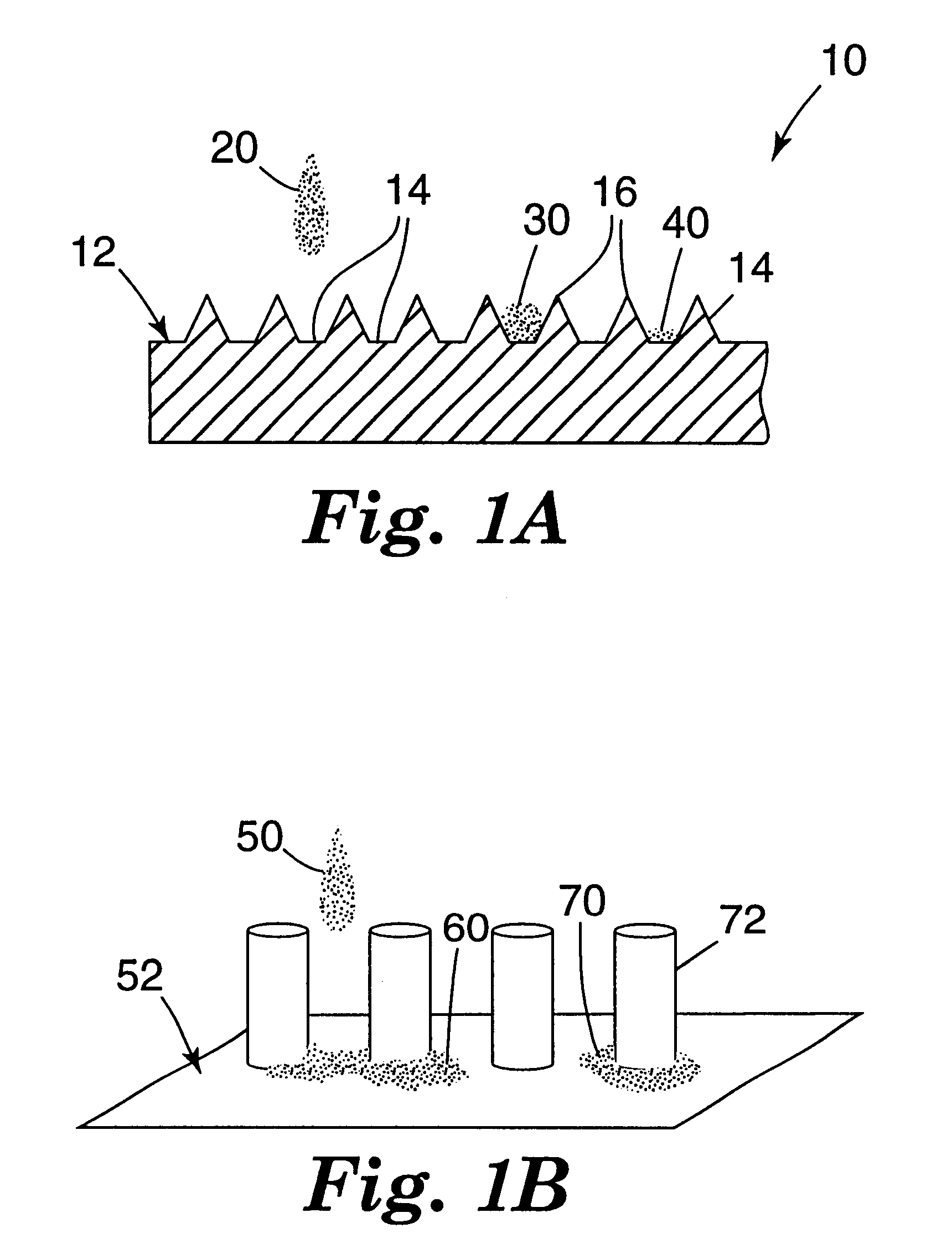 Embossed receptor media