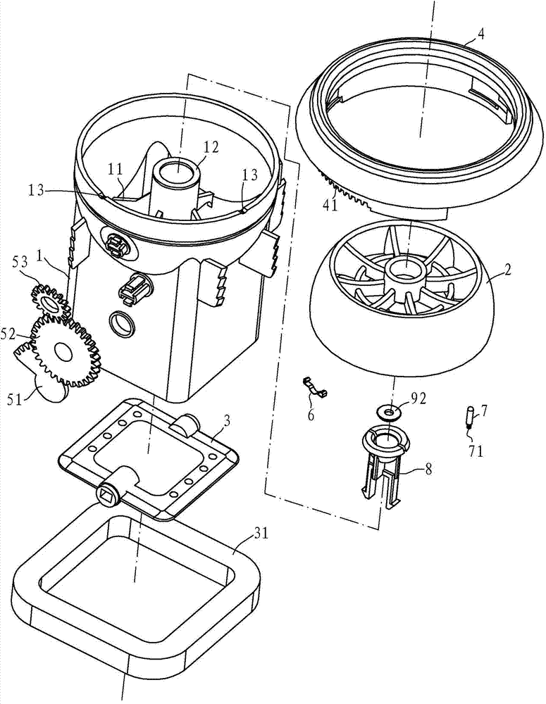 Vehicle air conditioner circular air outlet assembly