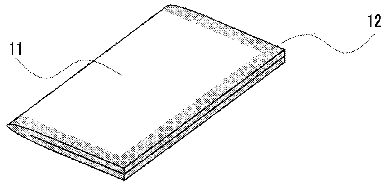 Moisture-absorbing material, method for manufacturing same, and packaging material