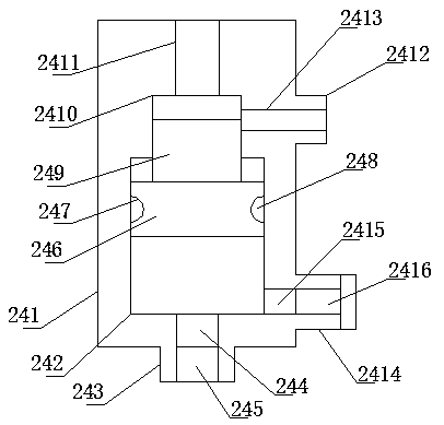 Gas type drawing machine for metallic rod