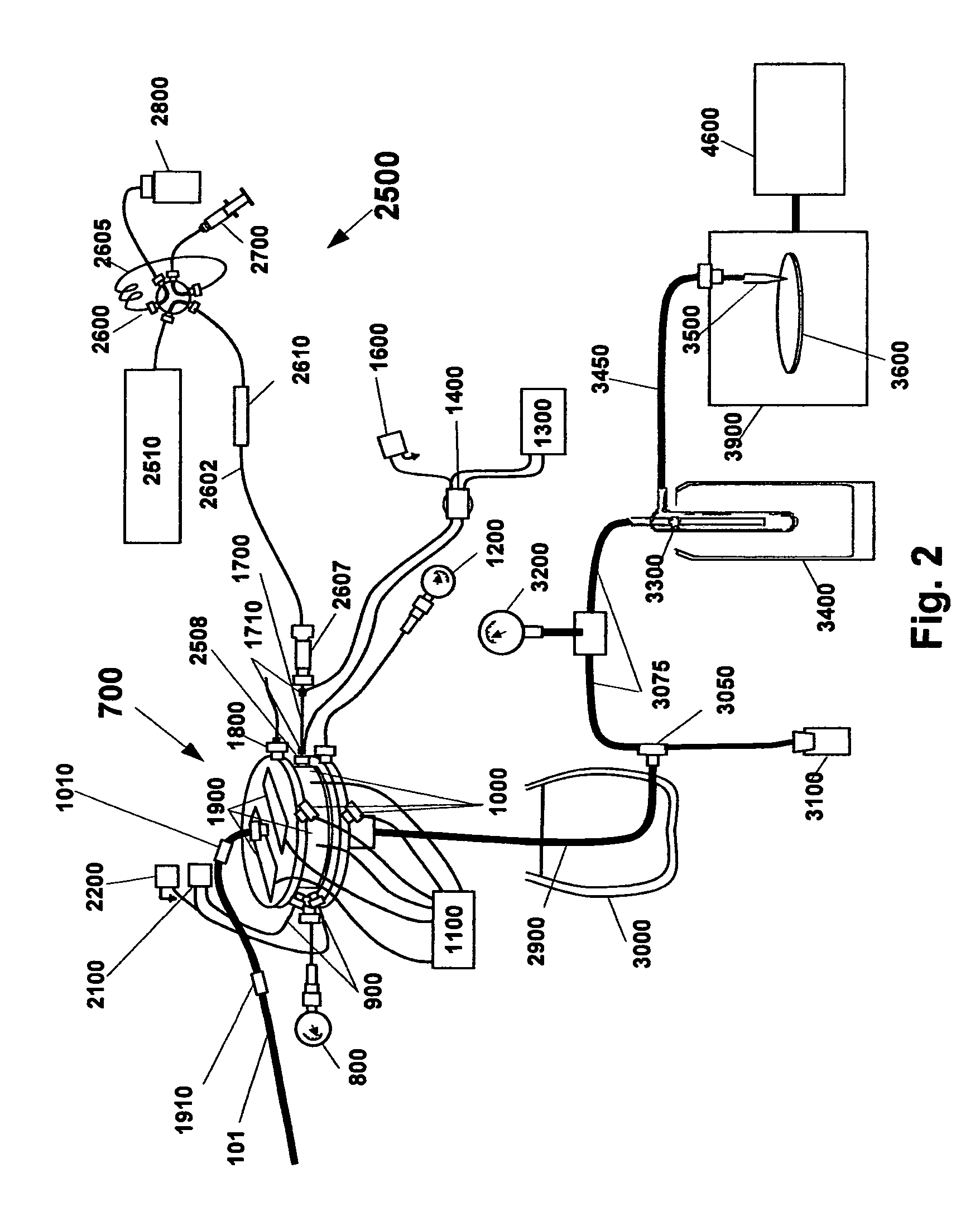 Method and apparatus for desolvating flowing liquid