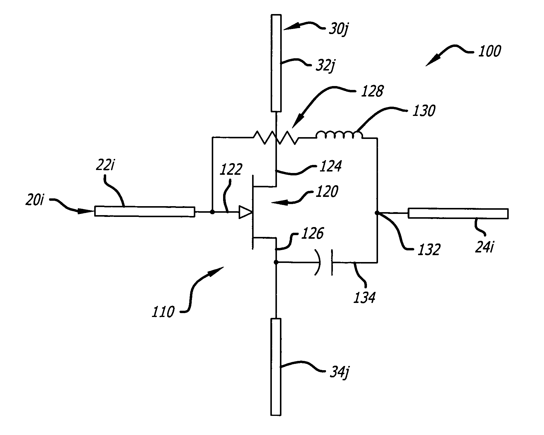 Series fed amplified antenna reflect array