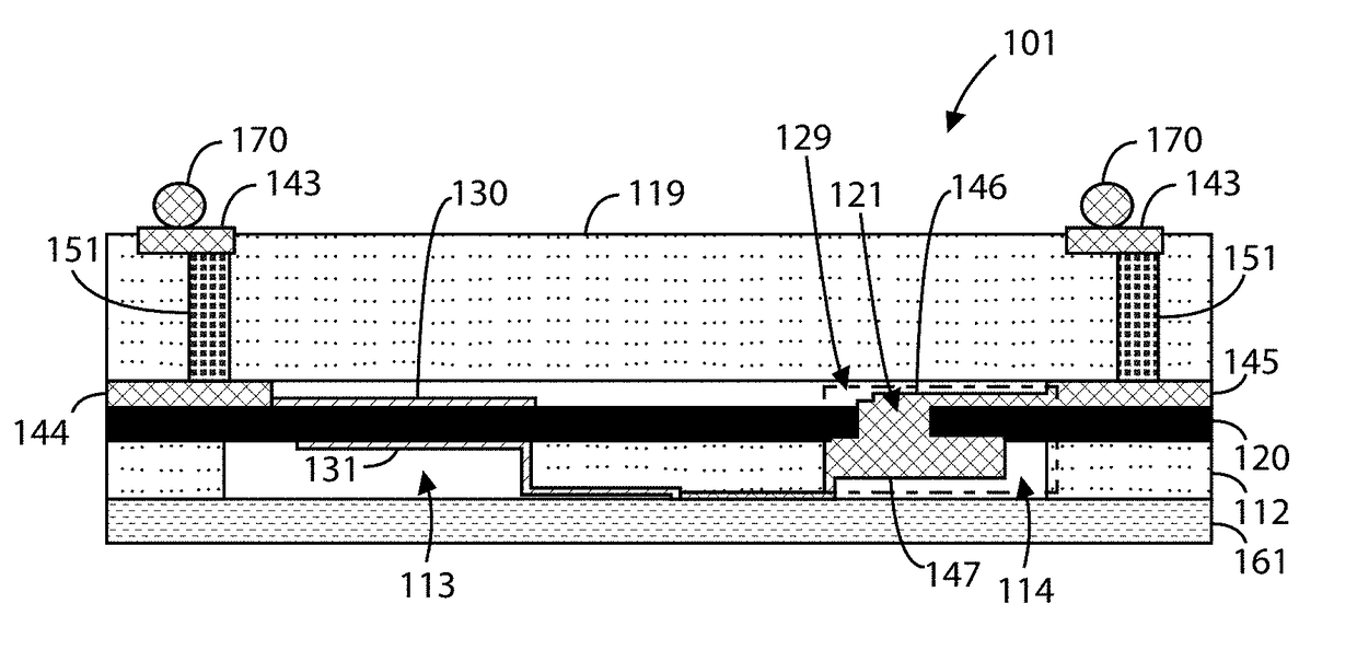 5.6 GHz Wi-Fi ACOUSTIC WAVE RESONATOR RF FILTER CIRCUIT