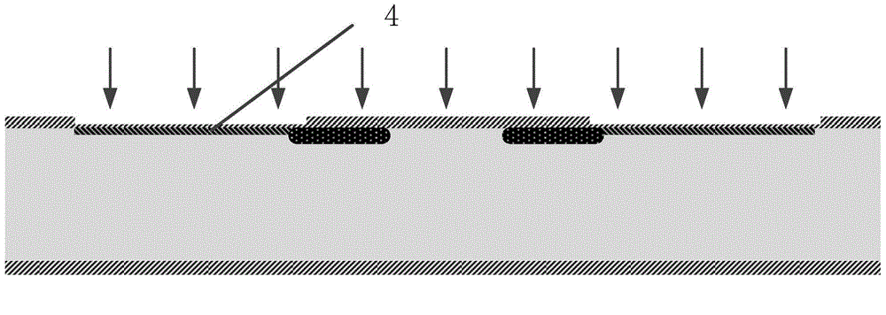 Piezoresistive pressure meter chip structure and preparation method thereof