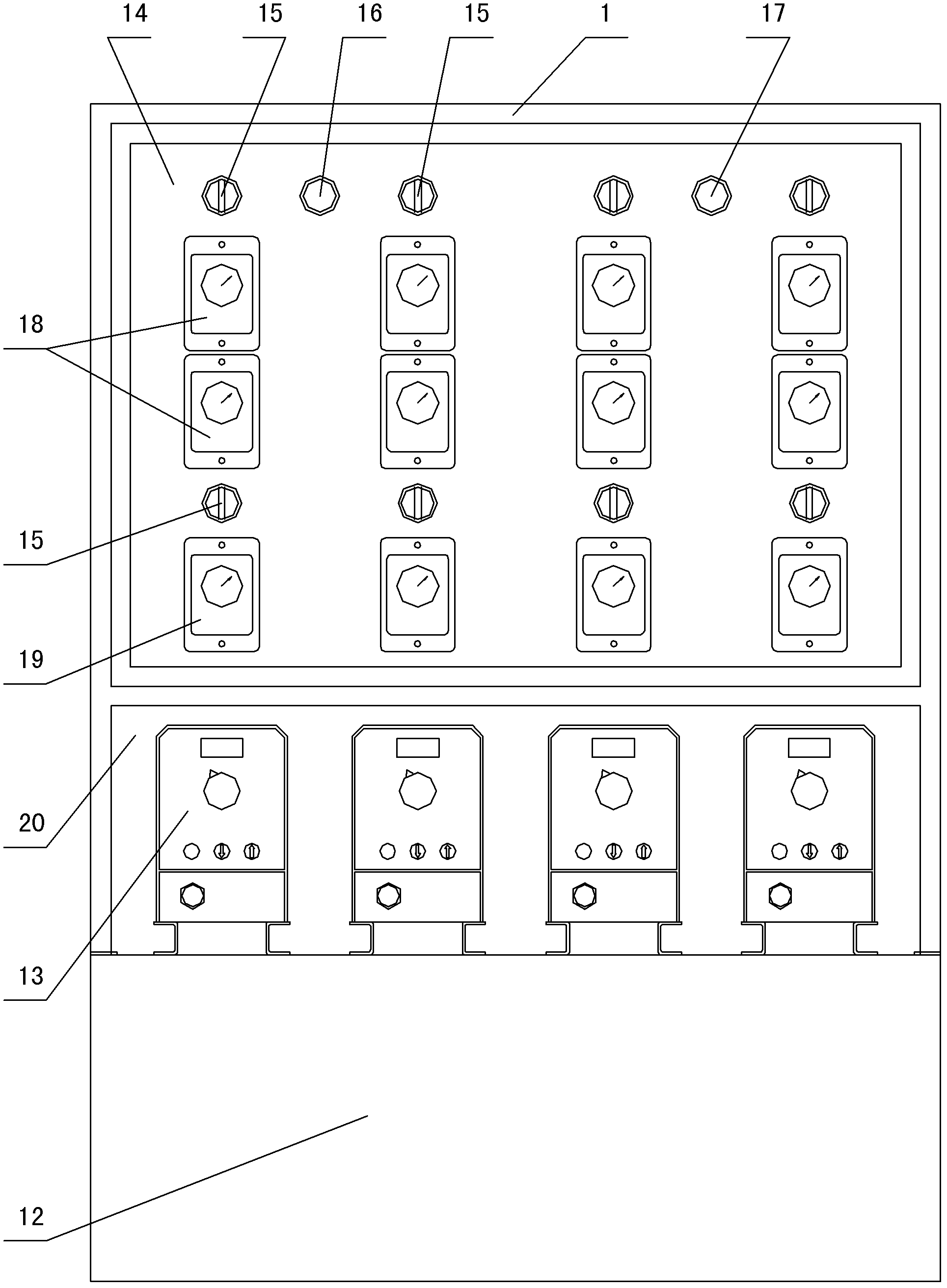 Water spray cooling tank for casting machine