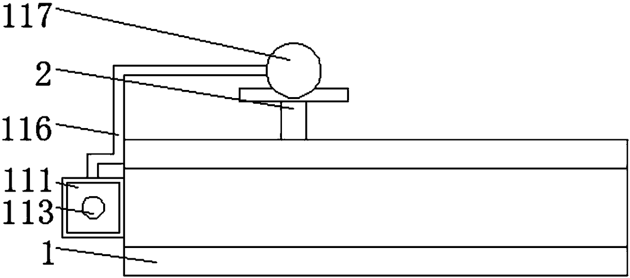 High-precision machining device of metal pipe for bearing bush